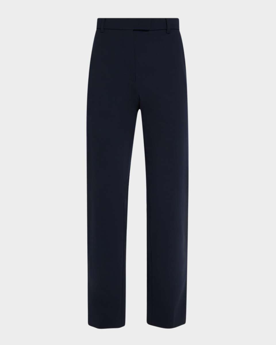 Ermes Cropped Straight-Leg Pants